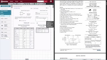 Using the Datasheet Model Builder in DesignSpark Circuit Simulator
