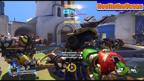 THIS IS MADNESS!- Overwatch Custom Games, 12 Roadhogs...1 Well