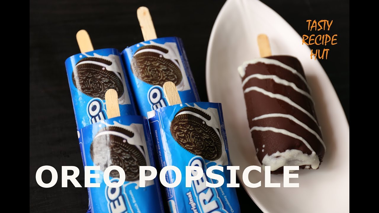 Oreo Popsicle without mold ! Kids friendly Yummy recipe | Tasty Recipe Hut