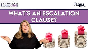 What is an Escalation Clause? Janice Allen, Kalamazoo Realtor, Jaqua Realtors & MichiganHomeGirl.com