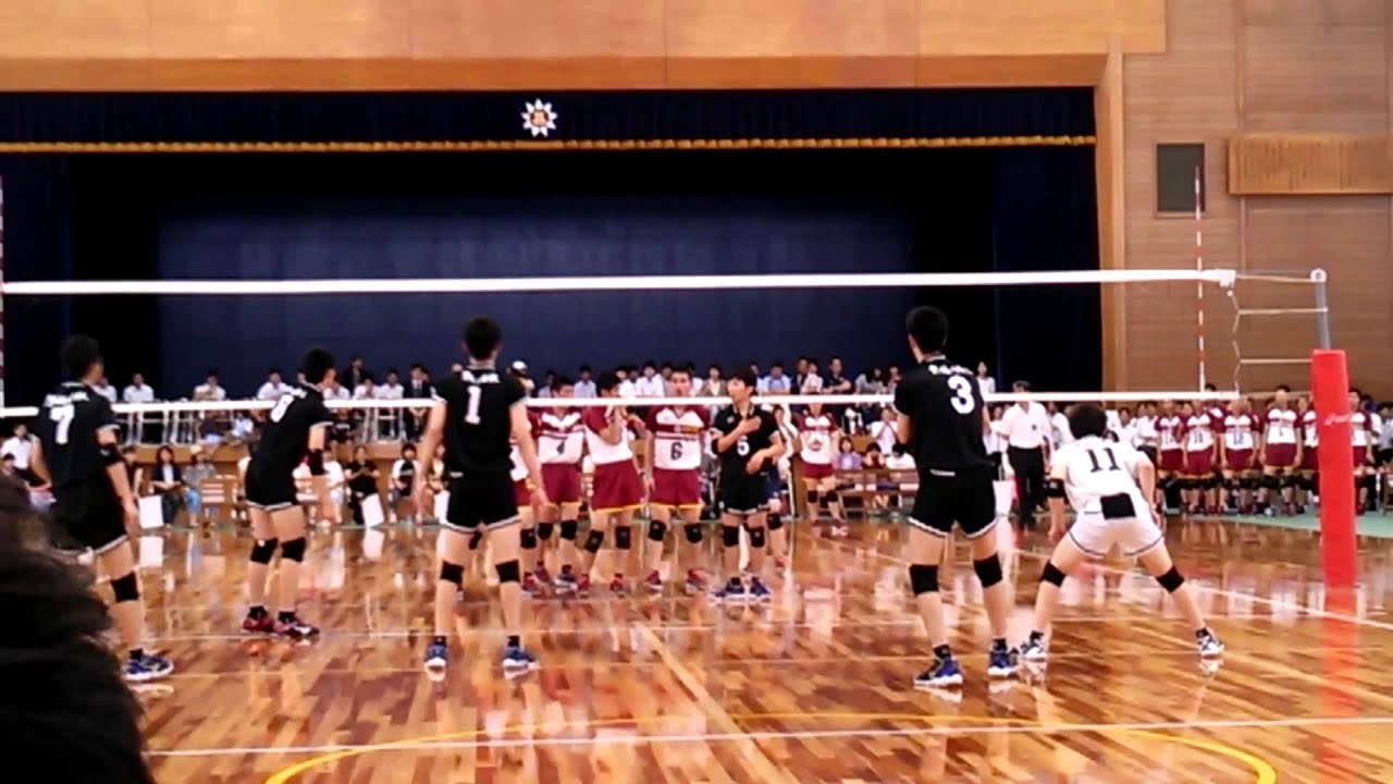 2015年   東福岡高校 学園祭 バレーボール招待試合  VS 大村工業