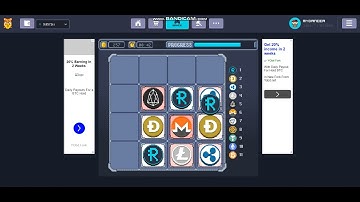 ROLLERCOİN 2048 COİNS OYUNU SEVİYE İLERLEME VE GÖREV TAMAMLAMA VİDEOSU