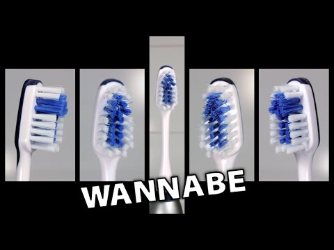 Spice Girls - Wannabe on 5 Electric Toothbrushes