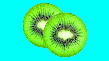 스톱모션 애니메이션을 만족시키는 과일 및 채소 내부 패턴 Patterns Inside Fruits and Vegetables Stop-Motion Animation 54