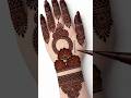 simple easy stylish mehndi design for back hand| #mehndi #hennadesign #mehandi #mehndidesign
