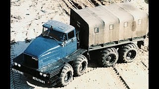 Trucks NAMI 8x8 0127, articulated, 1968 and 058, 1960