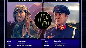 Command & Conquer General Zero Hour Prince Kassad VS General Tao #6!!