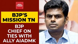 Newly BJP-Appointed Tamil Nadu BJP Chief Annamalai In An Exclusive Conversation With India Today