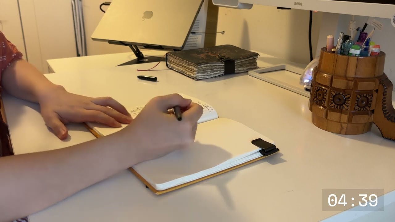 Write with me | 14 Min Real-Time Relaxed Journaling (Morning Page), No Music