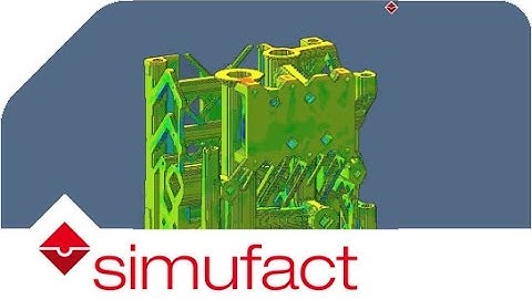 Simulation of effective stress of an additively manufactured manifold | Simufact