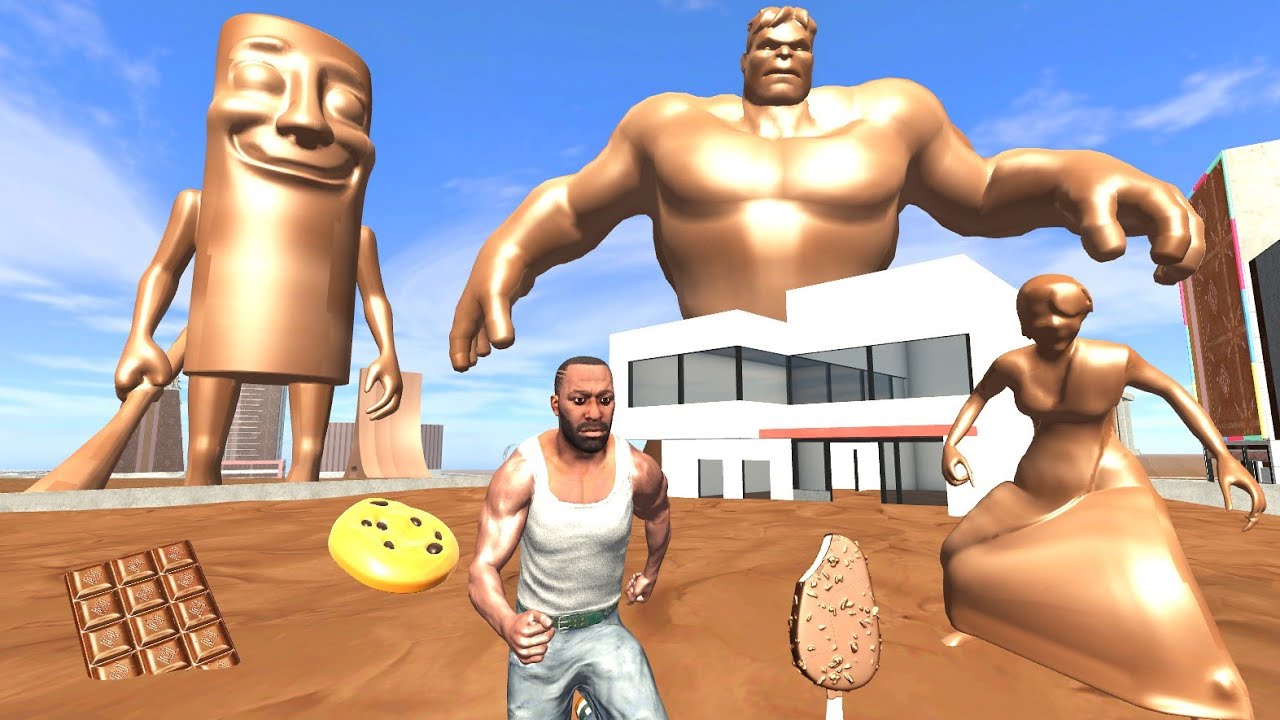 Franklin House in Chocolate Tsunami in Indian Bikes Driving 3D
