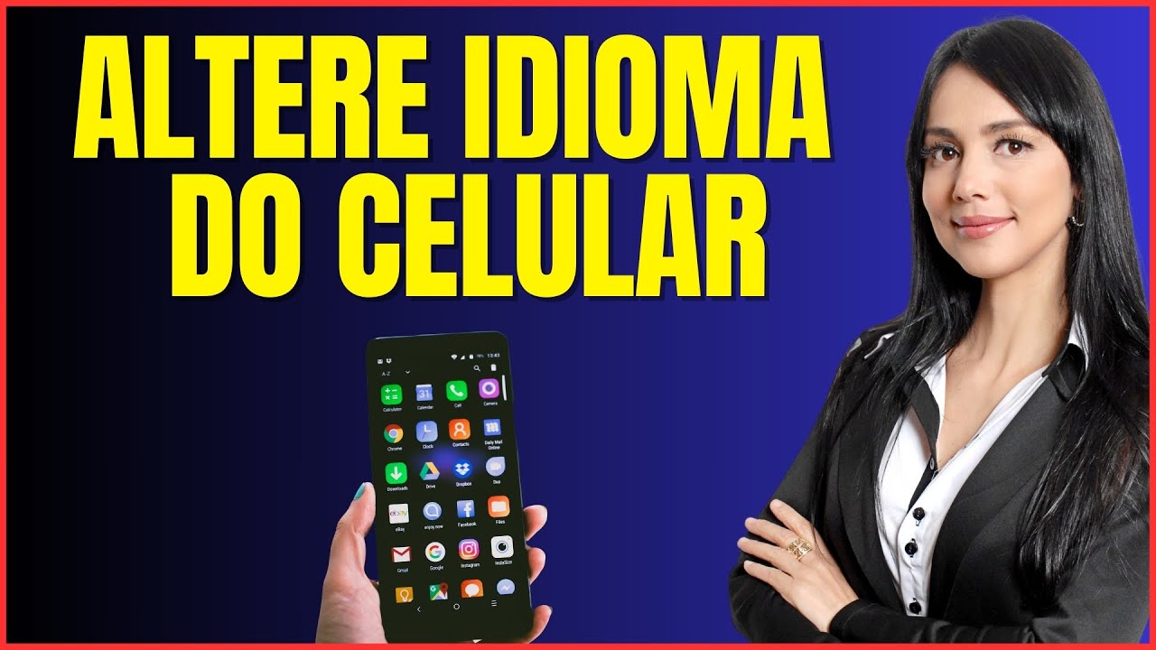 COMO MUDAR O IDIOMA DO CELULAR MOTOROLA - YouTube