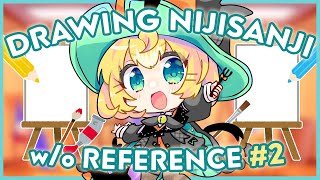 【ART】Doodling ALL NIJISANJI (again) + MASCOT ✨ ☆⭒NIJISANJI EN ✧ Millie Parfait ☆⭒