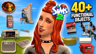 +40 FUNCTIONAL Objects for SIMS 2!