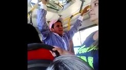 Palhaçada dentro do ônibus Hilário