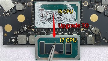 How to upgrade MacBook Pro processor i5 to i7 step by step