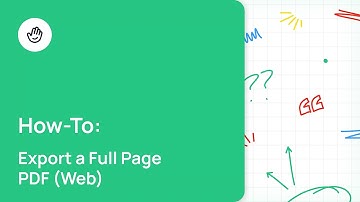 Export a Full Page PDF (Web)