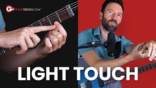Light Touch on Guitar for Older Players - Beginner Guitar Lesson | Guitar Tricks screenshot 1