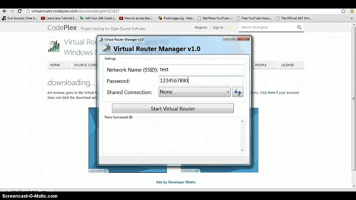 Free Virtual Router Wifi Sharing Software for Windows 7 and 8