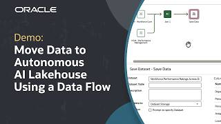 How to Move Data to an Autonomous AI Lakehouse Using a Data Flow in Oracle FDI