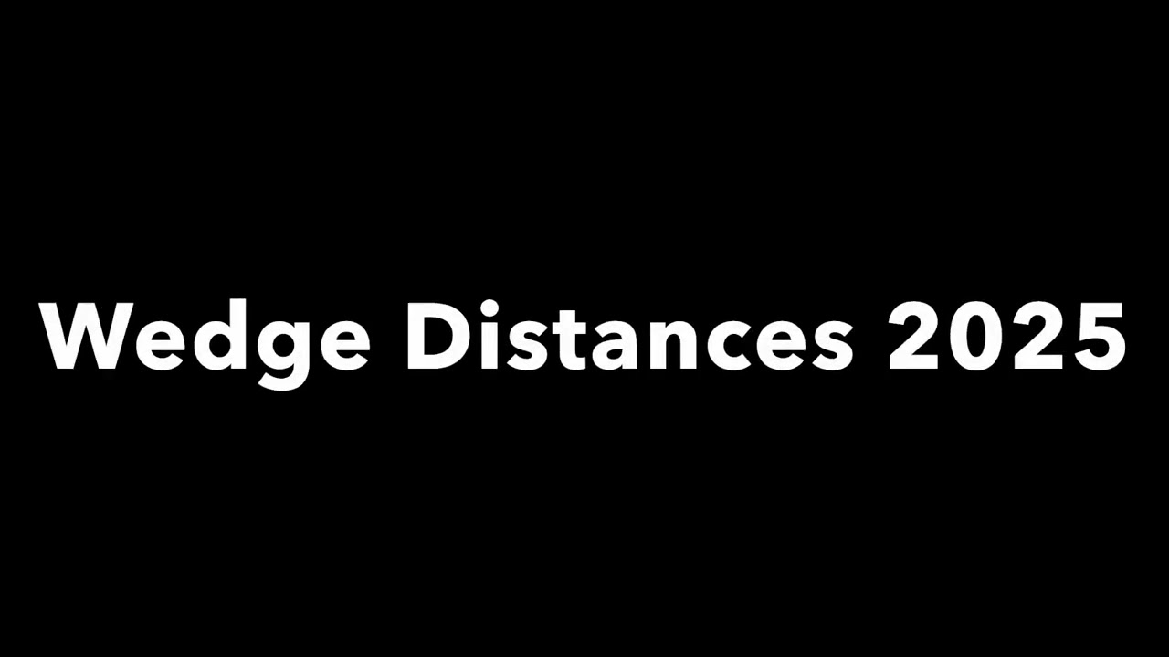 Wedge Distances as a College Golfer 