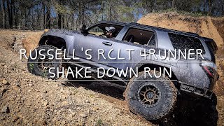 Shake down run at Disney Oklahoma for Russell's RCLT 4runner