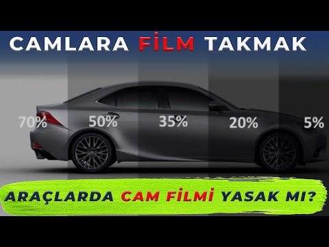 Cam Filmi Kăbusunuz Olmasın !! Araçlarda Cam Filmi Yasak mı?