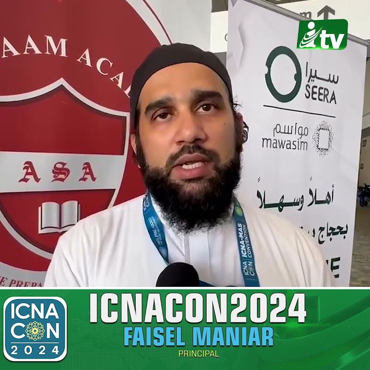 ICNACON2024 Faisel Maniar ICNA Convention 2024 iTVusa YouTube
