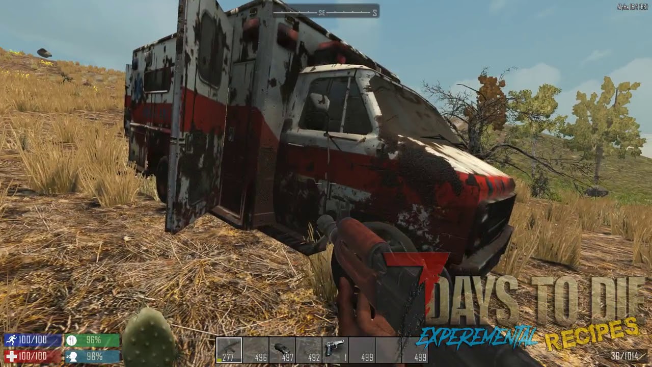 7 Days To Die.Experimental Recipes - New Ambulance