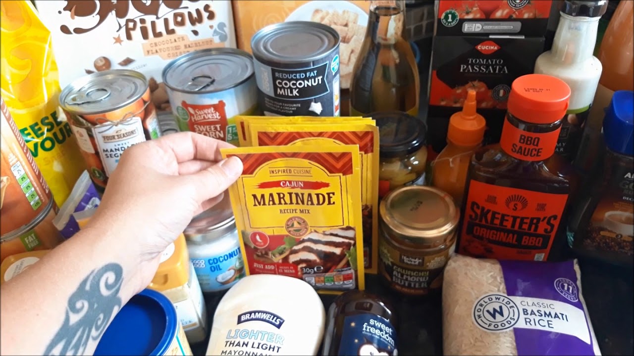 Huge 2 week grocery haul, Aldi and Tesco - May 2020 