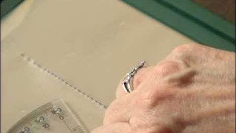 APH Braille / Print Protractor:  Part 11, Drawing tactile angles on the APH Draftsman