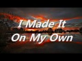 Elias Naslin feat. Ms K - On My Own Lyrics