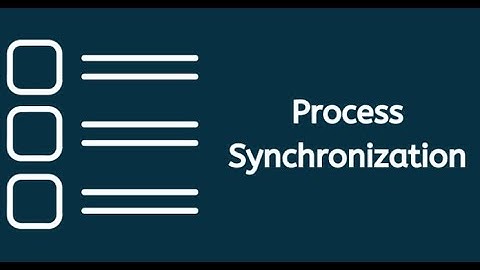 Process Synchronization in Operating System(OS) (in Hindi)