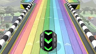 Rolling Ball Sky Escape Gameplay Speedrun All Levels 2480 screenshot 1