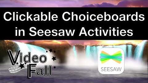 Seesaw Choice Boards with Google Slides Slideshow