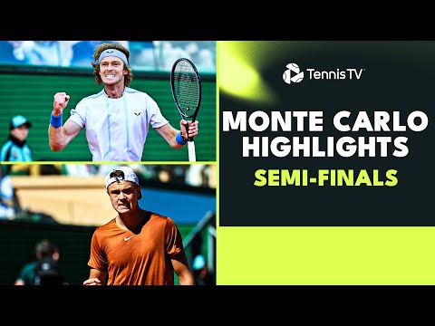 Rune Battles Sinner & Rublev Takes on Fritz | Monte Carlo 2023 Semi-Final Highlights