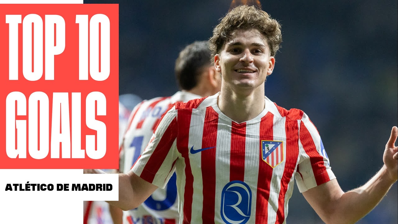 ¡Los 10 MEJORES GOLES del ATLÉTICO DE MADRID en LALIGA 2025/26! ❤️🤍