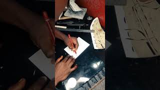 MOCCASIN PATTERN MAKING #shoe #footwear #shoemaking Wealth