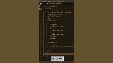 C Program to Check a Number is Strong or not || #learn_programming_1200