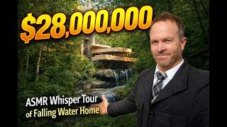 ASMR Soft Whisper Tour of Fallingwater | Frank Lloyd Wright's Masterpiece"