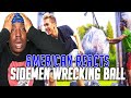 Reaction To SIDEMEN INFLATABLE WRECKING BALL!