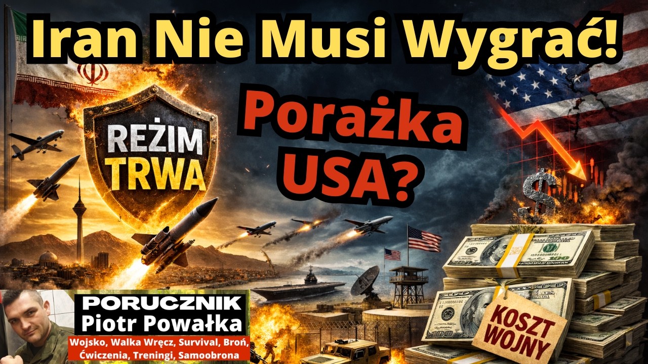 Czy USA mogą PRZEGRAĆ z Iranem? Tak — i To Bez Kapitulacji! [Pentagon Szykuje Operacje Na Tygodnie]