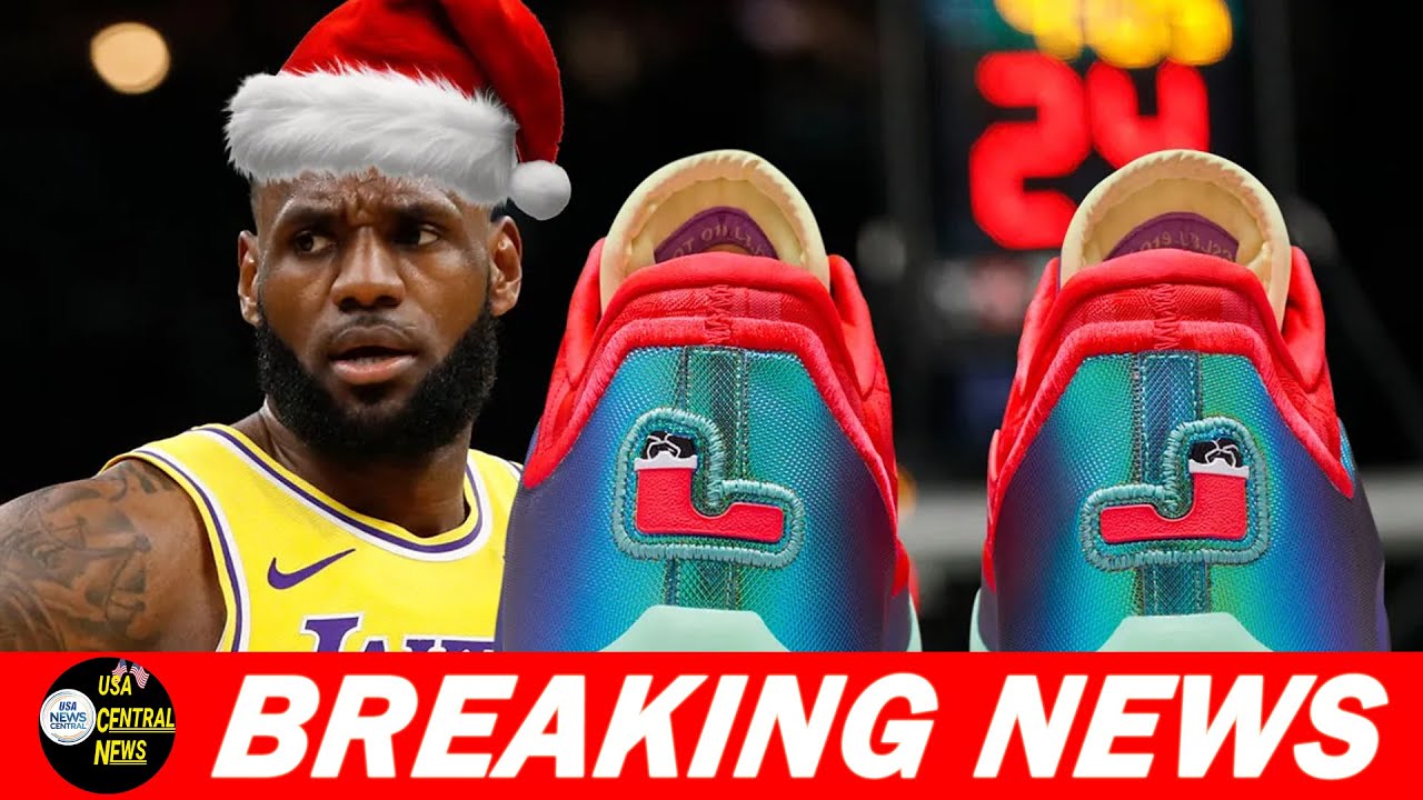Официальные изображения кроссовок Nike LeBron 23 “Stocking Stuffer”