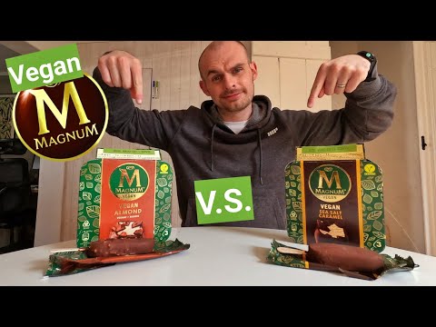 Which Is The Best Vegan Magnum? Sea Salt Caramel V.S. Almond