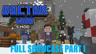 Teab’s Doctor Who Mod: Full Showcase Part 1 (Mobs, Items, and Blocks)