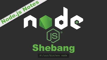 Node.js Notes: shebang (node.js interview preparation)