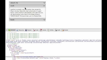 아코디언 웹 디자인 accordian web design