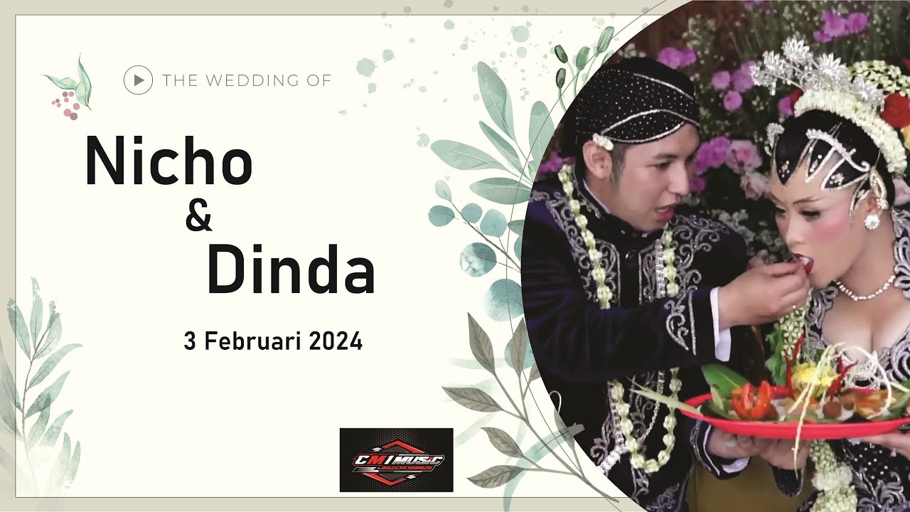 live wedding NICHO & DINDA || CMI MUSIC || AP PROAUDIO live Kadipiro,Sambirejo,Sragen