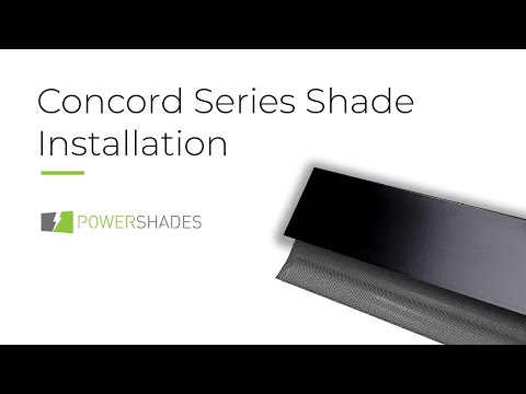 PowerShades | How to install roller shades with fascia