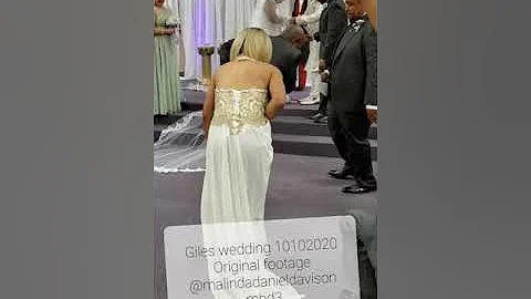 Giles  10 10 2020 wedding  pandemic praise break